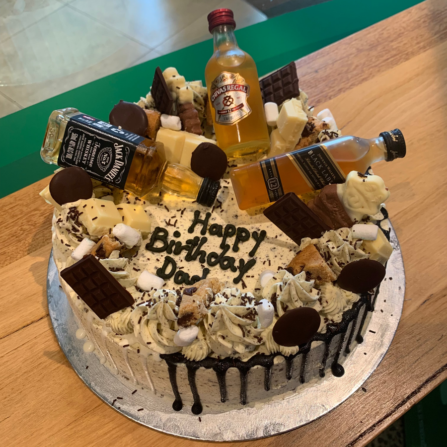 Party ice cream cakes in Adelaide featuring colourful celebration decorations, handcrafted using Ben & Jerry's ice cream