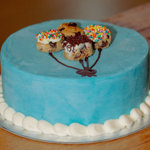 Balloons Ice Cream Cake