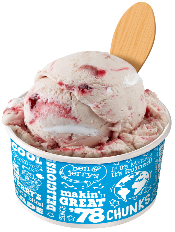 Non Dairy Strawberry Swirl (Vegan)