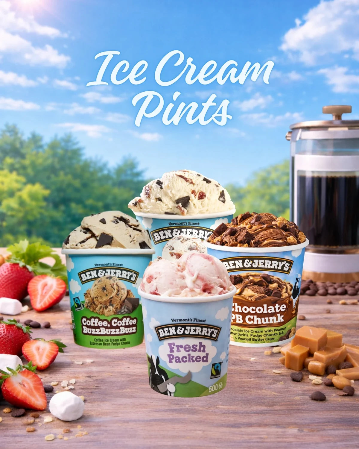 Ice cream pints